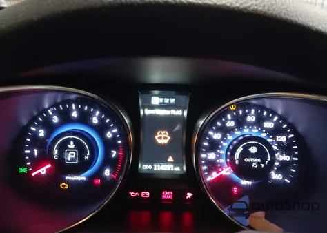 2014 Hyundai Santa Fe Gls from USA, damaged, VIN KM8SNDHF9EU047453